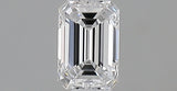 0.24 carat Emerald diamond D  VVS2
