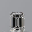 0.25 carat Emerald diamond E VVS1 