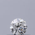 0.20 carat Round diamond E IF Excellent