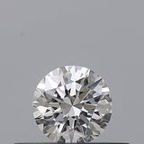 0.25 carat Round diamond D VVS2 Excellent
