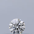 0.19 carat Round diamond E VVS2 Excellent