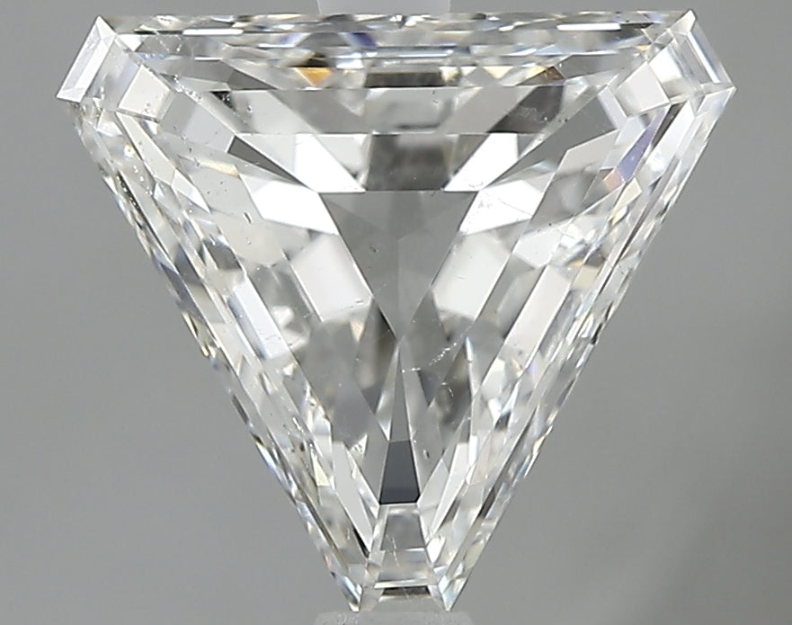 1.58 carat Triangle diamond F SI1 