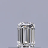 0.23 carat Emerald diamond G IF 