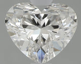 0.60 carat Heart diamond I  VVS2 Excellent