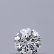 0.21 carat Round diamond D VVS1 Excellent