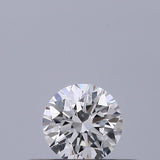 0.21 carat Round diamond D VVS1 Excellent