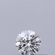 0.19 carat Round diamond E VVS2 Excellent