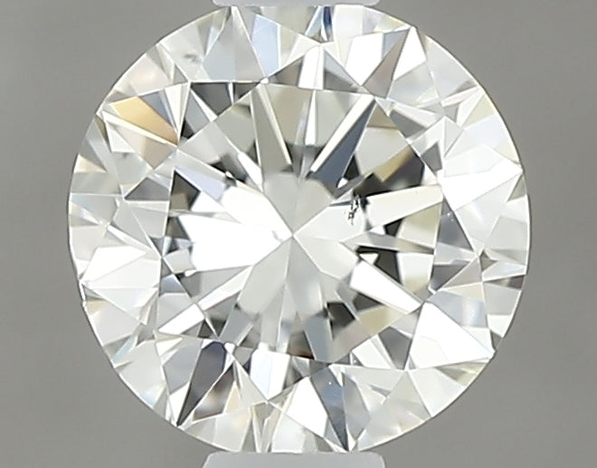 0.50 carat Round diamond J  SI1 Very good