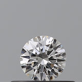 0.21 carat Round diamond F  IF Excellent