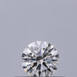 0.19 carat Round diamond F VVS2 Excellent
