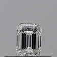 0.23 carat Emerald diamond F VVS1 