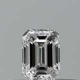 0.24 carat Emerald diamond E VVS1 