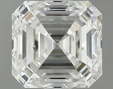 1.71 carat Asscher diamond I SI2 