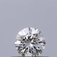 0.26 carat Round diamond E IF Excellent