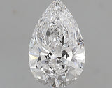 0.72 carat Pear diamond D SI1 