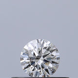 0.24 carat Round diamond F VVS2 Excellent