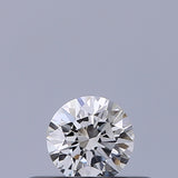 0.22 carat Round diamond F VVS1 Excellent