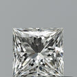 0.46 carat Princess diamond F VVS1 VeryGood