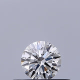 0.25 carat Round diamond F IF Excellent
