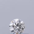 0.19 carat Round diamond D VVS2 Excellent