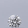 0.19 carat Round diamond D VS1 Excellent