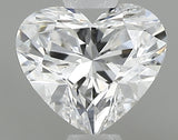 0.60 carat Heart diamond D SI1 