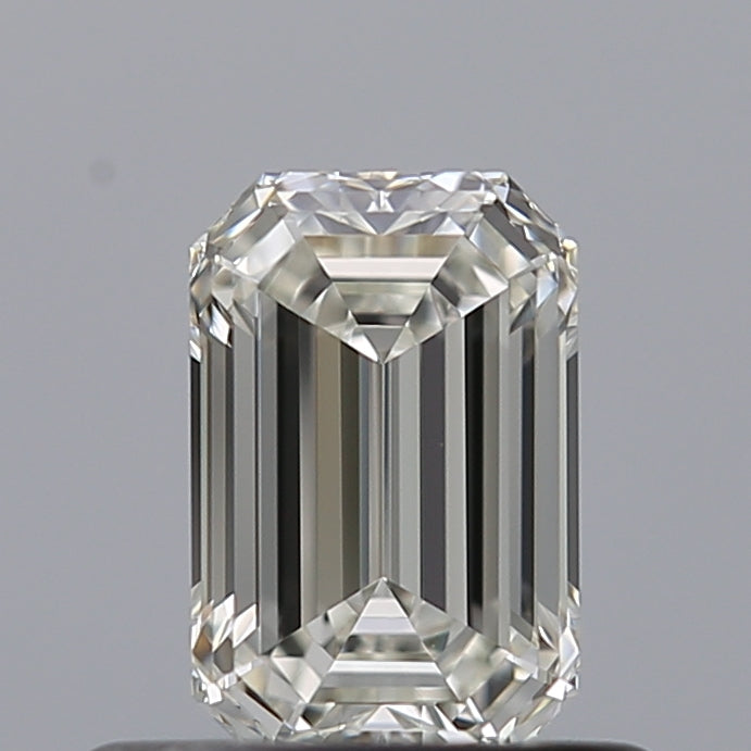 0.53 carat Emerald diamond H VVS1 Excellent