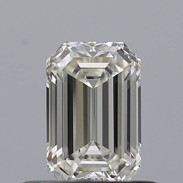 0.53 carat Emerald diamond H VVS1 Excellent