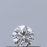 0.18 carat Round diamond F VVS1 Excellent
