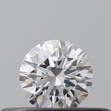 0.19 carat Round diamond D  VVS1 Excellent