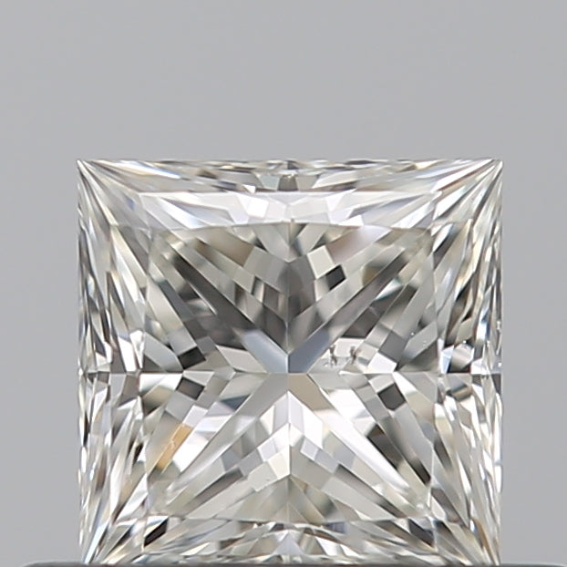 0.51 carat Princess diamond I  SI1