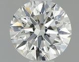 0.53 carat Round diamond I VVS1 Excellent