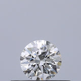 0.24 carat Round diamond F VVS1 Excellent