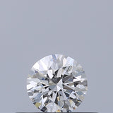 0.28 carat Round diamond D VVS1 Excellent