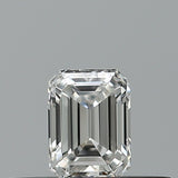 0.23 carat Emerald diamond E VVS1 