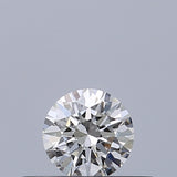 0.24 carat Round diamond F VVS1 Excellent