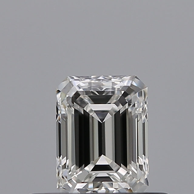 0.37 carat Emerald diamond E VVS2 