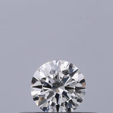 0.18 carat Round diamond E VVS2 Excellent