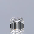 0.23 carat Emerald diamond E VVS2 