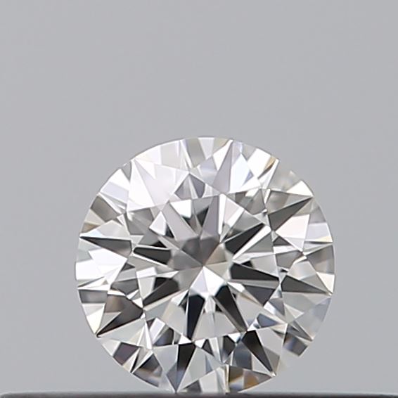 0.19 carat Round diamond F  IF Excellent