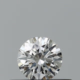 0.19 carat Round diamond D IF Excellent