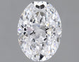 0.90 carat Oval diamond D SI2 
