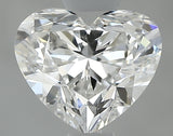 0.71 carat Heart diamond F SI1 