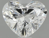 0.61 carat Heart diamond E  SI1 Excellent