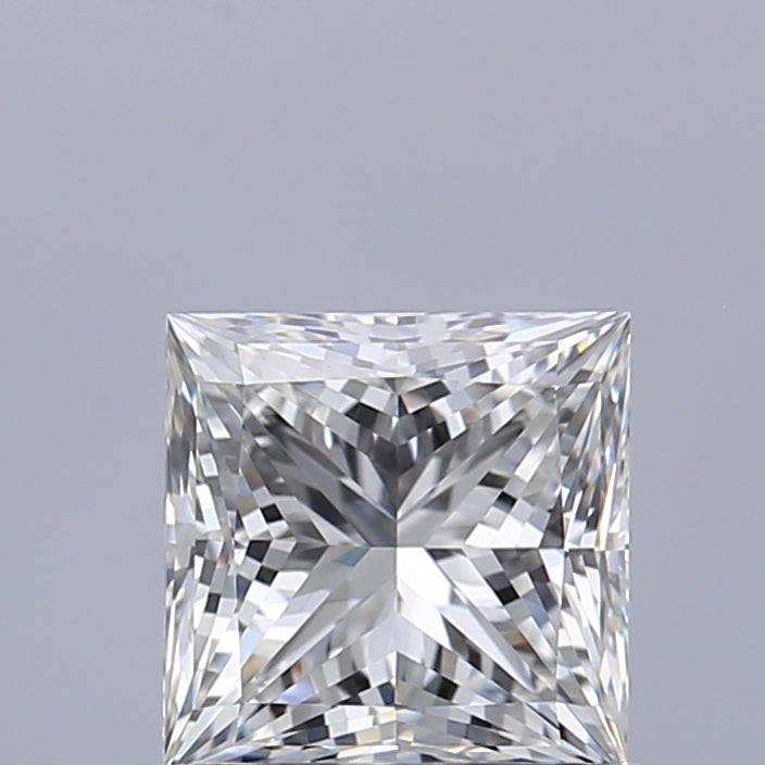 0.73 carat Princess diamond F VVS1 Excellent