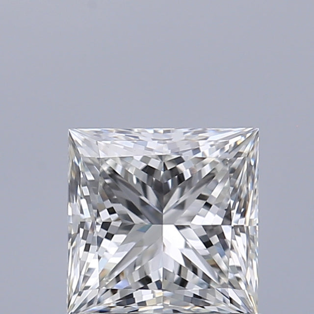 0.73 carat Princess diamond F VVS1 Excellent