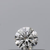 0.18 carat Round diamond F VVS2 Excellent
