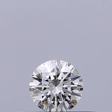 0.21 carat Round diamond F IF Excellent