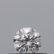 0.22 carat Round diamond D VVS1 Excellent