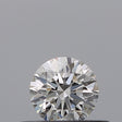 0.29 carat Round diamond F IF Excellent